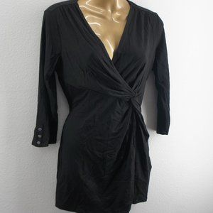 White house black market cross over tunic top size M  nwots